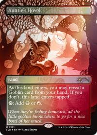 Auntie's Hovel (Rainbow Foil) - Secret Lair Drop Series - Magic: The Gathering card