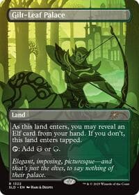 Gilt-Leaf Palace - Secret Lair Drop Series - Magic: The Gathering card