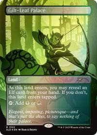 Gilt-Leaf Palace (Rainbow Foil) - Secret Lair Drop Series - Magic: The Gathering card