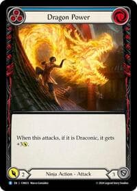 Dragon Power (Blue) - Blitz Deck: The Hunted - Cindra - Flesh and Blood TCG card