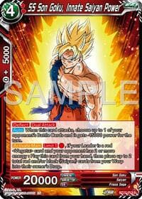SS Son Goku, Innate Saiyan Power - History of Z - Dragon Ball Super: Masters card