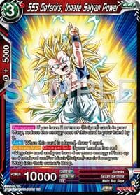 SS3 Gotenks, Innate Saiyan Power - History of Z - Dragon Ball Super: Masters card