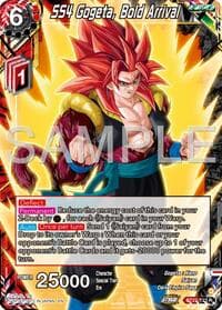 SS4 Gogeta, Bold Arrival - History of Z - Dragon Ball Super: Masters card