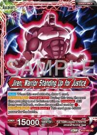 Jiren // Jiren, Warrior Standing Up for Justice - History of Z - Dragon Ball Super: Masters card