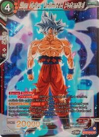 Son Goku, Unlimited Potential - History of Z - Dragon Ball Super: Masters card