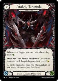 Arakni, Tarantula // Arakni, Trap-Door - Blitz Deck: The Hunted - Arakni, Web of Deceit - Flesh and Blood TCG card