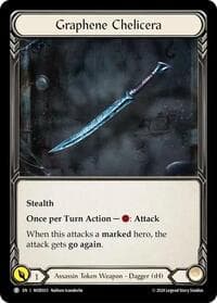 Graphene Chelicera - Blitz Deck: The Hunted - Arakni, Web of Deceit - Flesh and Blood TCG card