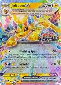 Jolteon ex - 030/131 (Prismatic Evolutions Stamp) - Miscellaneous Cards & Products - Pokemon card