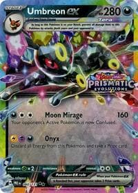 Umbreon ex - 060/131 (Prismatic Evolutions Stamp) - Miscellaneous Cards & Products - Pokemon card