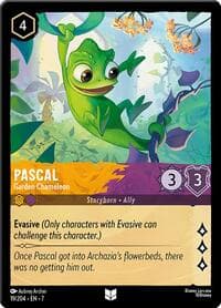 Pascal - Garden Chameleon - Archazia's Island - Disney Lorcana card