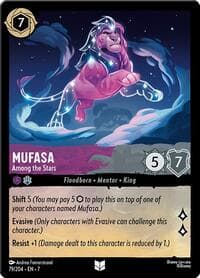 Mufasa - Among the Stars - Archazia's Island - Disney Lorcana card