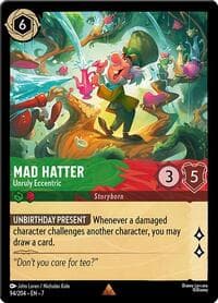 Mad Hatter - Unruly Eccentric - Archazia's Island - Disney Lorcana card
