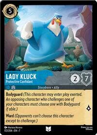 Lady Kluck - Protective Confidant - Archazia's Island - Disney Lorcana card