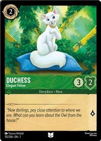 Duchess - Elegant Feline - Archazia's Island - Disney Lorcana card