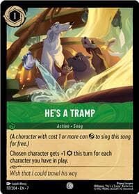 He's a Tramp - Archazia's Island - Disney Lorcana card