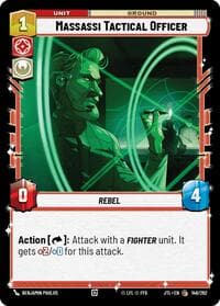 Massassi Tactical Officer - Jump to Lightspeed - Star Wars: Unlimited card