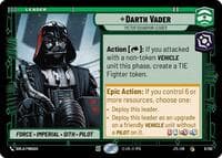 Darth Vader - Victor Squadron Leader - Jump to Lightspeed - Star Wars: Unlimited card