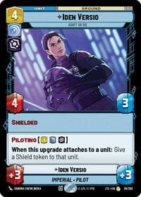 Iden Versio - Adapt or Die - Jump to Lightspeed - Star Wars: Unlimited card