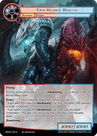 Twin-Headed Dragon - Masterpiece Collection 02 "Fates Reunited!" - Force of Will card
