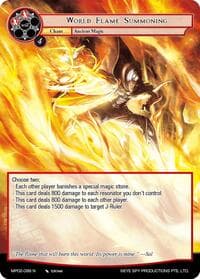 World Flame Summoning - Masterpiece Collection 02 "Fates Reunited!" - Force of Will card