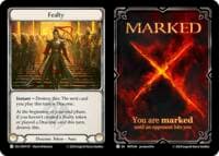 Marked // Fealty - The Hunted - Flesh and Blood TCG card