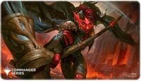 Commander Series 7 (Fan Vote 2) Stitched Edge Playmat for Magic: The Gathering - Karlach - Ultra Pro Playmats - Playmats card