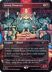 Seven Dwarves (0814) - Secret Lair Drop Series - Magic: The Gathering card