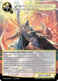 Alabaster Spellweaver Shaman - Masterpiece Collection 02 "Fates Reunited!" - Force of Will card