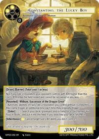 Constantino, the Lucky Boy - Masterpiece Collection 02 "Fates Reunited!" - Force of Will card