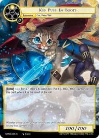 Kid Puss In Boots - Masterpiece Collection 02 "Fates Reunited!" - Force of Will card