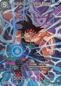 Bardock, Destiny-Changing Willpower (SPR) - History of Z - Dragon Ball Super: Masters card