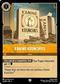 Kanine Krunchies - Archazia's Island - Disney Lorcana card