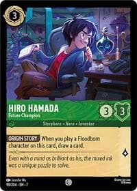 Hiro Hamada - Future Champion - Archazia's Island - Disney Lorcana card