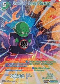 Piccolo Jr., Survival Strategy (SPR) - History of Z - Dragon Ball Super: Masters card