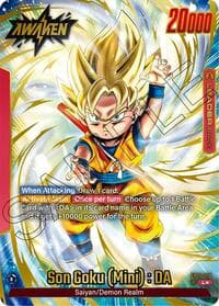 Son Goku (Mini) : DA (Alternate Art) - New Adventure - Dragon Ball Super: Fusion World card