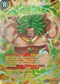 SS Broly, Vigor (SPR) - History of Z - Dragon Ball Super: Masters card