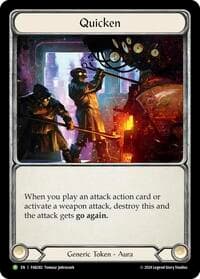 Quicken - FAB282 - Flesh and Blood: Promo Cards - Flesh and Blood TCG card