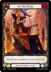 For the Realm - FAB320 - Flesh and Blood: Promo Cards - Flesh and Blood TCG card