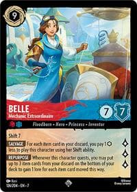Belle - Mechanic Extraordinaire - Archazia's Island - Disney Lorcana card