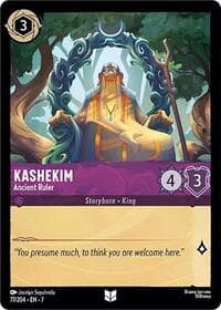 Kashekim - Ancient Ruler - Archazia's Island - Disney Lorcana card