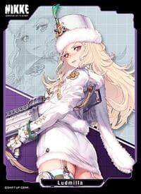 Chara Sleeve Collection Matte Series No.MT2050: Goddess of Victory: Nikke - Ludmilla (65-Pack) - Movic Imported Card Sleeves - Card Sleeves card