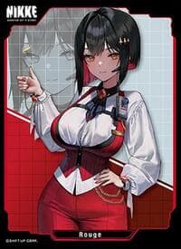 Chara Sleeve Collection Matte Series No.MT2049: Goddess of Victory: Nikke - Rouge (65-Pack) - Movic Imported Card Sleeves - Card Sleeves card