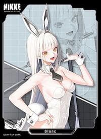 Chara Sleeve Collection Matte Series No.MT2047: Goddess of Victory: Nikke - Blanc (65-Pack) - Movic Imported Card Sleeves - Card Sleeves card