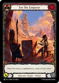 For the Emperor - FAB319 - Flesh and Blood: Promo Cards - Flesh and Blood TCG card