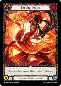 For the Dracai - FAB318 - Flesh and Blood: Promo Cards - Flesh and Blood TCG card