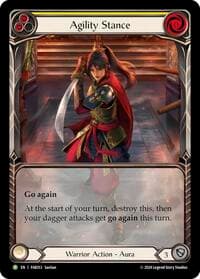 Agility Stance - FAB313 - Flesh and Blood: Promo Cards - Flesh and Blood TCG card