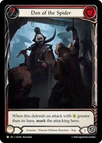 Den of the Spider (Red) - LGS383 - Flesh and Blood: Promo Cards - Flesh and Blood TCG card