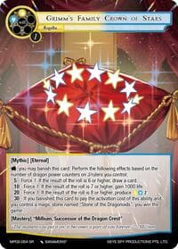 Grimm's Family Crown of Stars - Masterpiece Collection 02 "Fates Reunited!" - Force of Will card