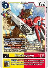 RizeGreymon - World Convergence - Digimon Card Game card