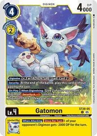 Gatomon - Starter Deck 20: Protector of Light - Digimon Card Game card